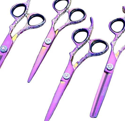 Purple tattoo Jewel Set or Scissor