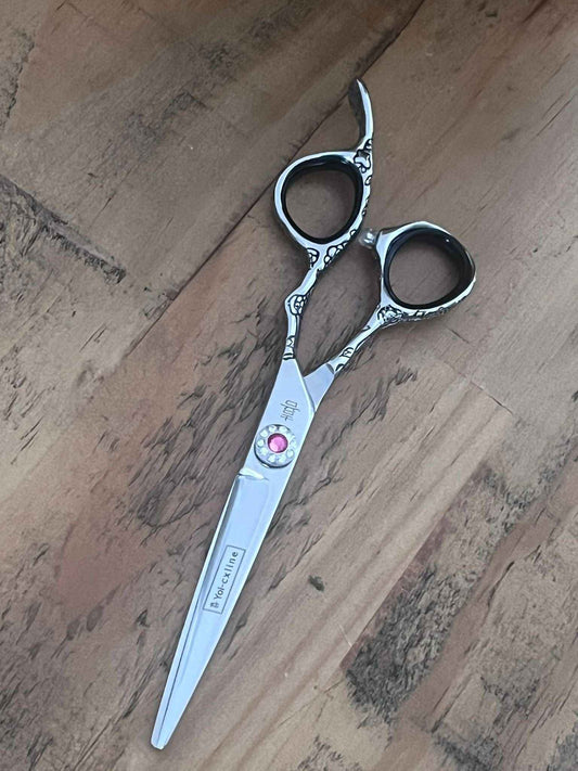 Silver offset CX line Tattoo