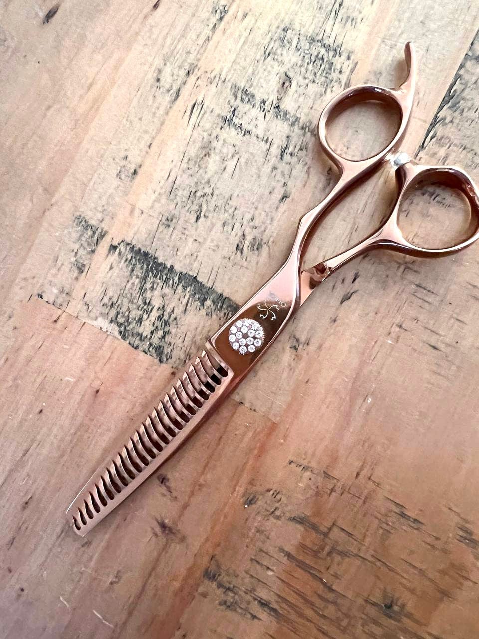 ohka Scissors OHKA Jewel Rose Gold 30 tooth thinner