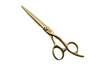 yoiscissors.co.uk Hairdressing Scissors Gold / 5.5 / Right Green Mouse Matt