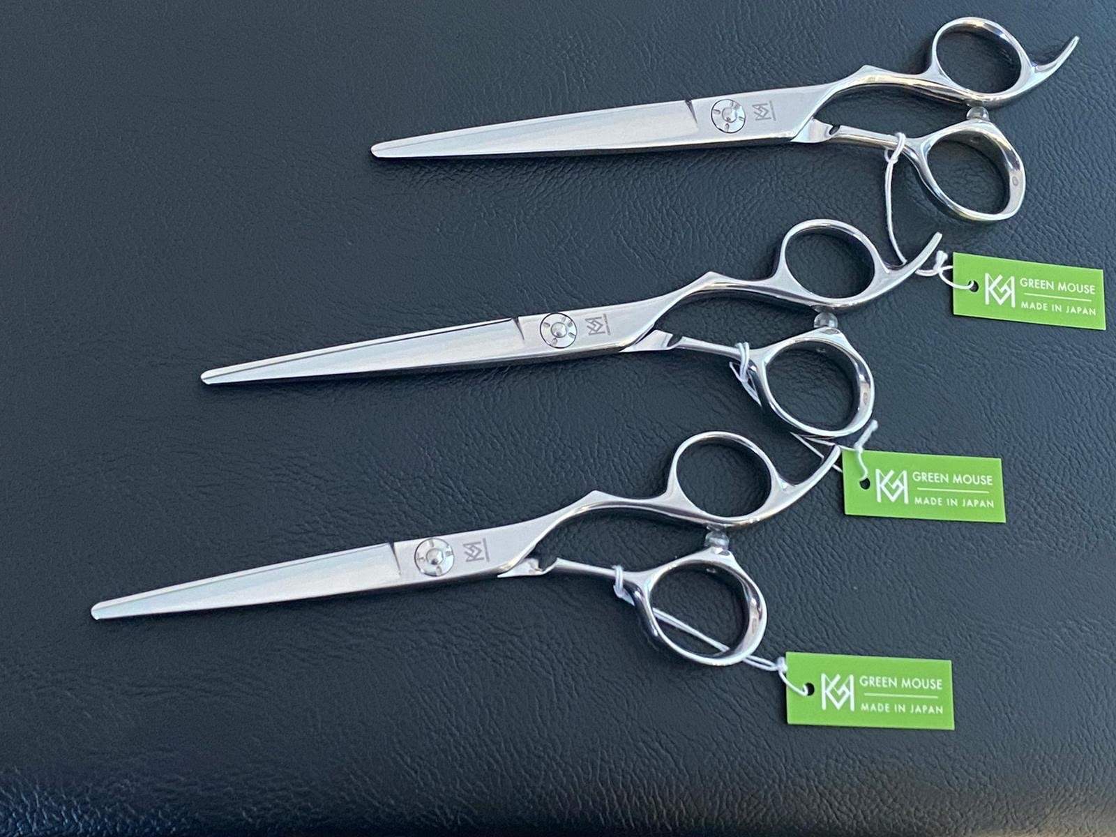 yoiscissors.co.uk Hairdressing Scissors Green Mouse IY