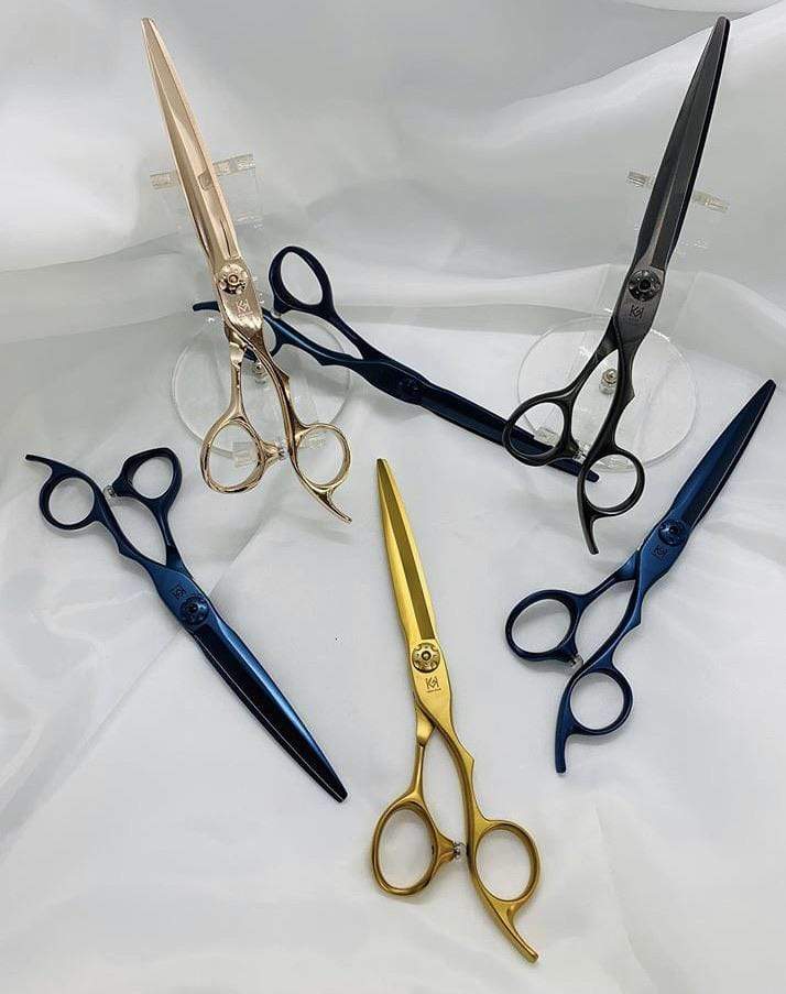 yoiscissors.co.uk Hairdressing Scissors Green Mouse Matt