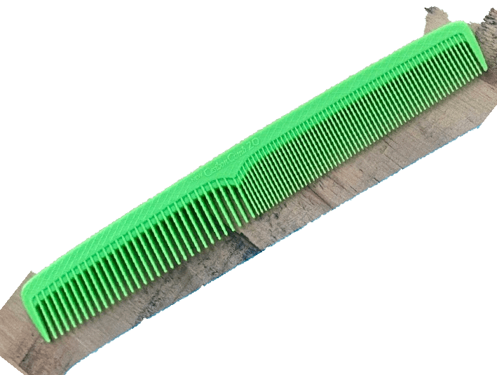 Cesibon comb Fluorescent Green Cesibon Cutting Combs