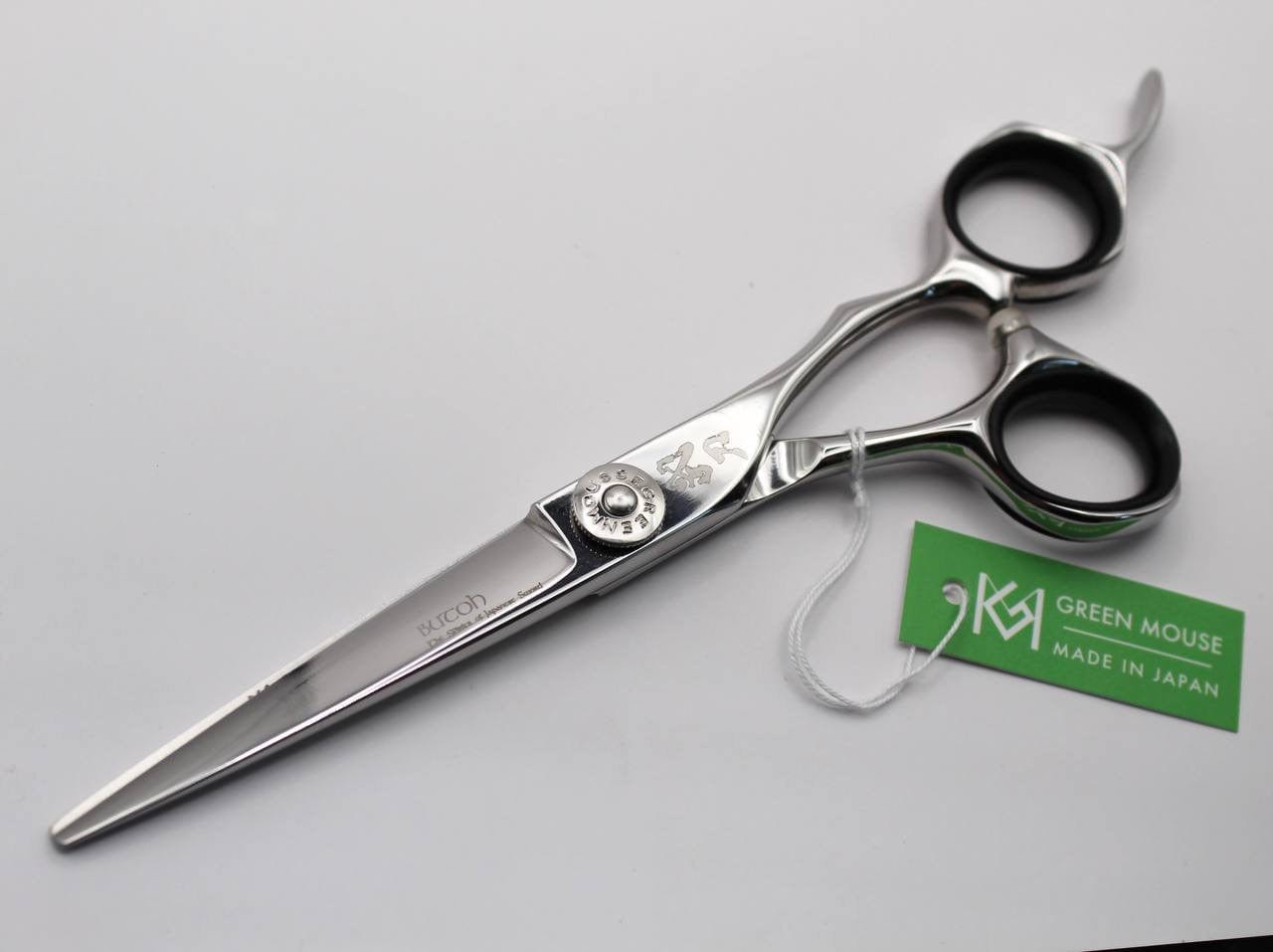 green mouse Hairdressing Scissors Green Mouse Butoh