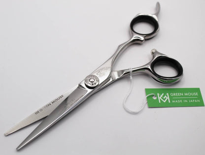 green mouse Hairdressing Scissors Green Mouse Butoh