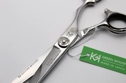 green mouse Hairdressing Scissors Green Mouse Butoh