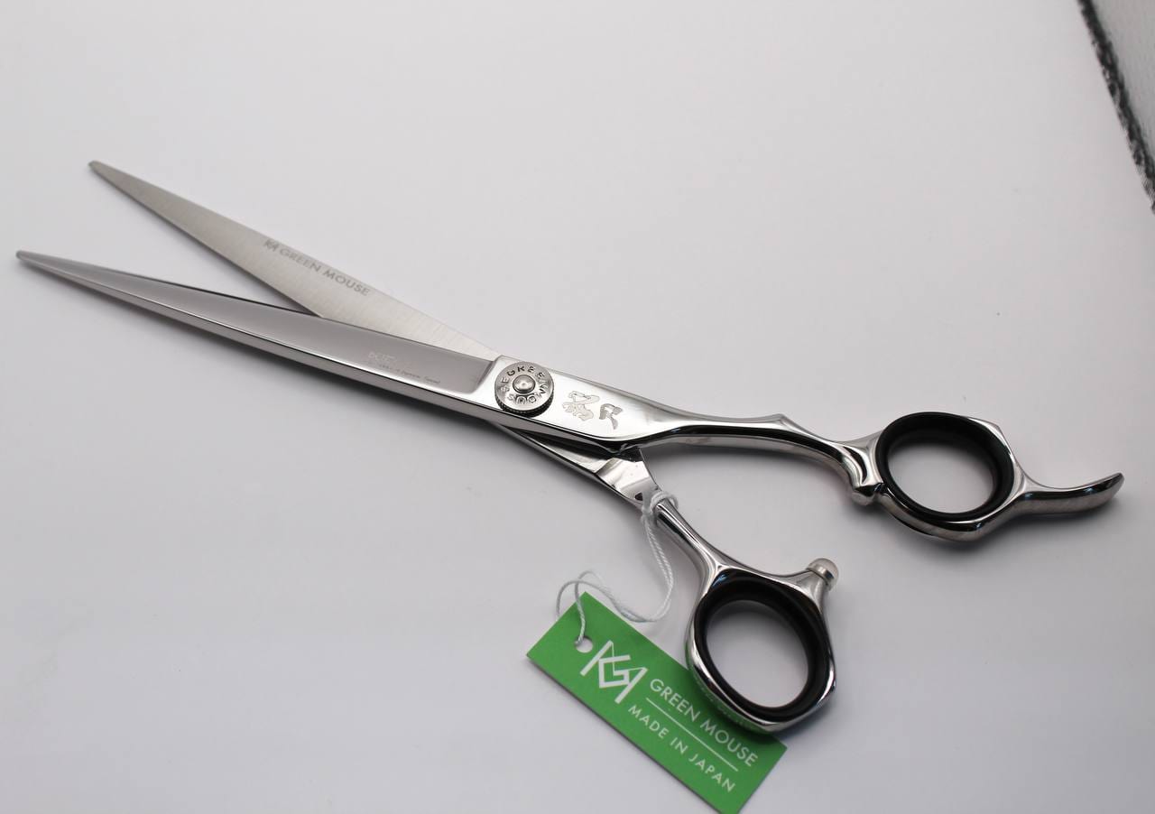 green mouse Hairdressing Scissors Green Mouse Butoh