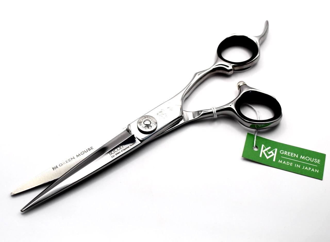 green mouse Hairdressing Scissors Green Mouse Butoh
