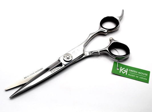 green mouse Hairdressing Scissors Green Mouse Butoh