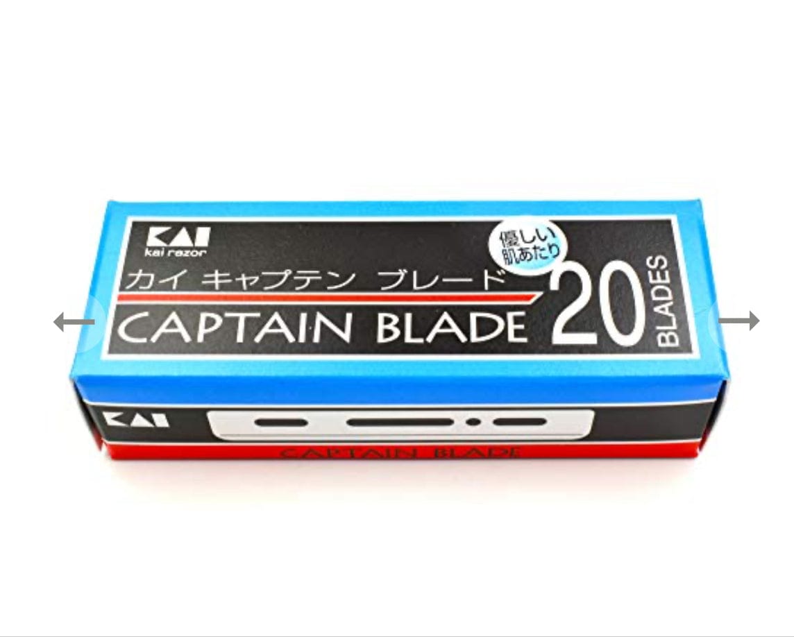 kasho Kasho Scissors Original x 20 Kasho Captain Blades