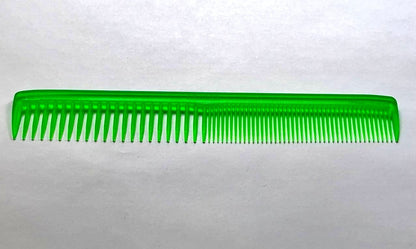 leader comb Translucant Green Leader Neon Cutting Combs