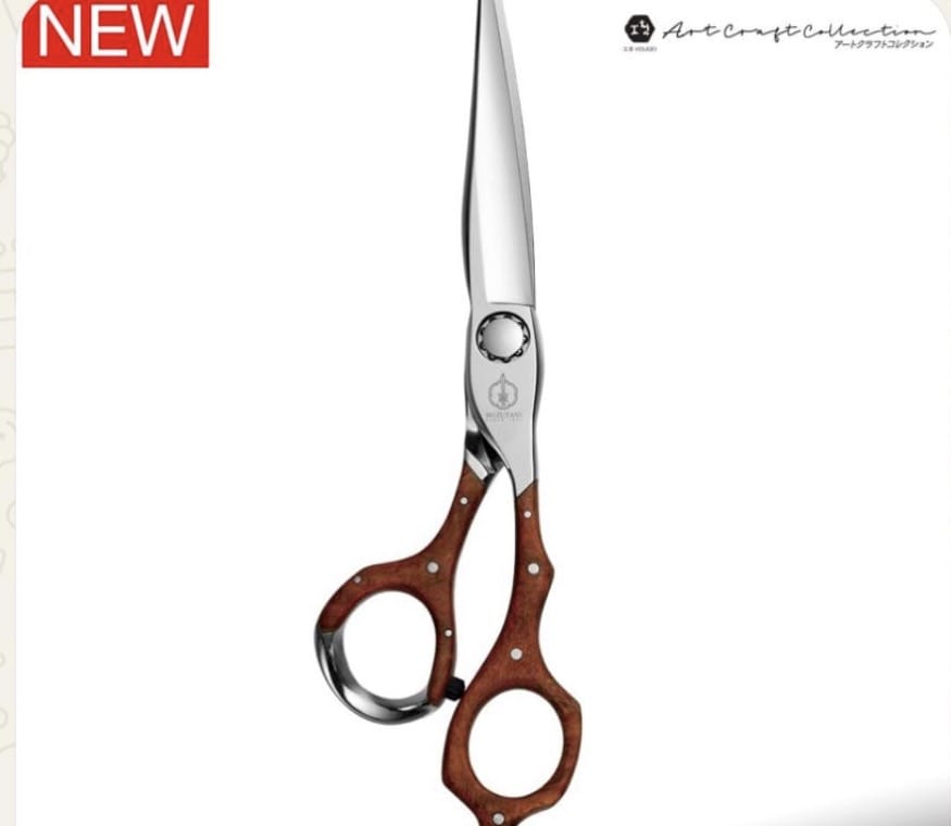 Mizutani Hairdressing Scissors Mizutani Sword Wood