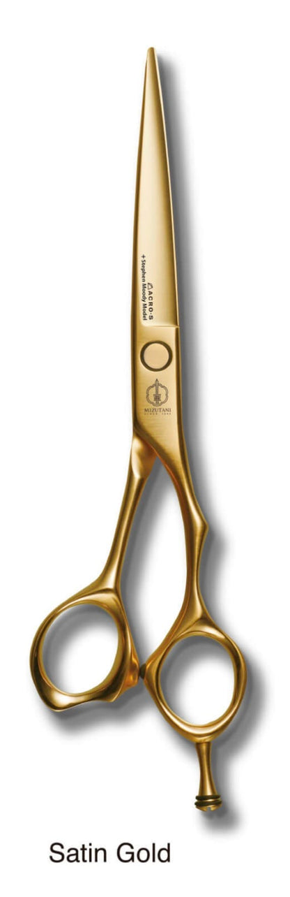 Mizutani Mizutani Scissors 5.5 / Right / Satin Gold Mizutani Acro S Moody model