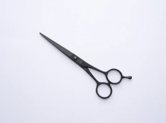 ohka Scissors 5.5 OHKA Matt Black Slims ( Straight)