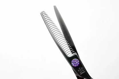 ohka Scissors OHKA JEWEL Black 30 tooth thinner