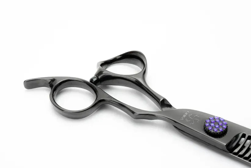 ohka Scissors OHKA JEWEL Black 30 tooth thinner