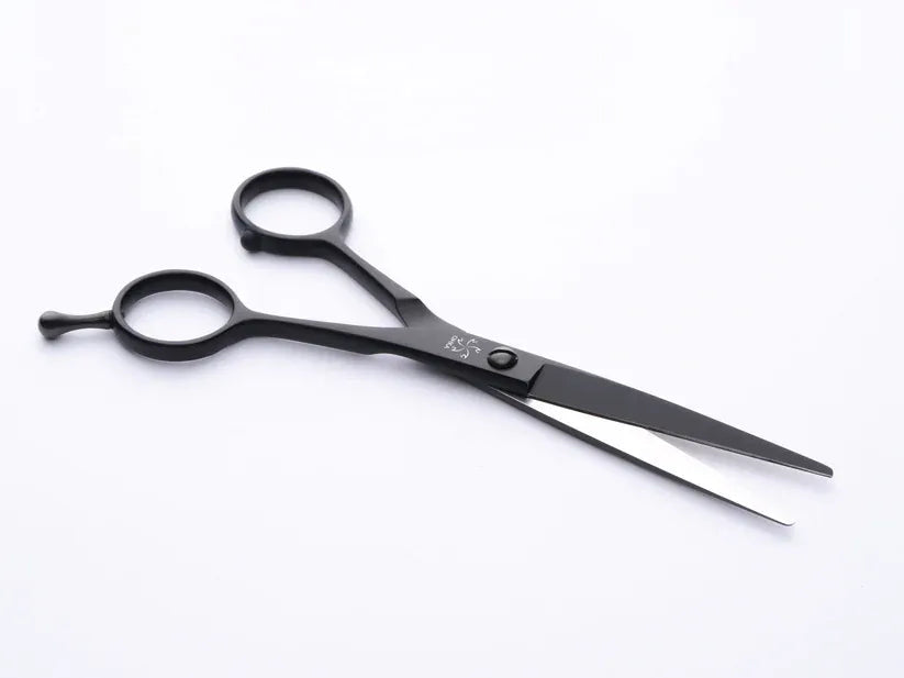 ohka Scissors OHKA Matt Black Slims ( Straight)