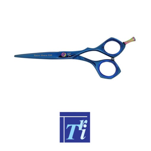 tri Hairdressing Scissors TRI Razor Sharp Blue