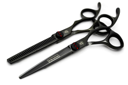 yoi Hairdressing Scissors 5.5 set Yoi Red Diamond