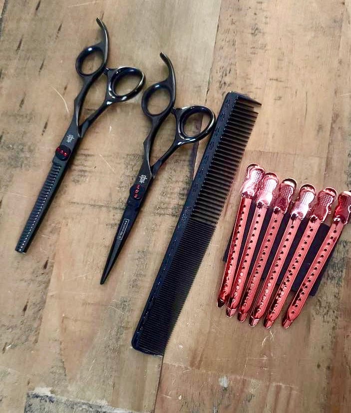 yoi Hairdressing Scissors 6 Set Yoi Red Diamond