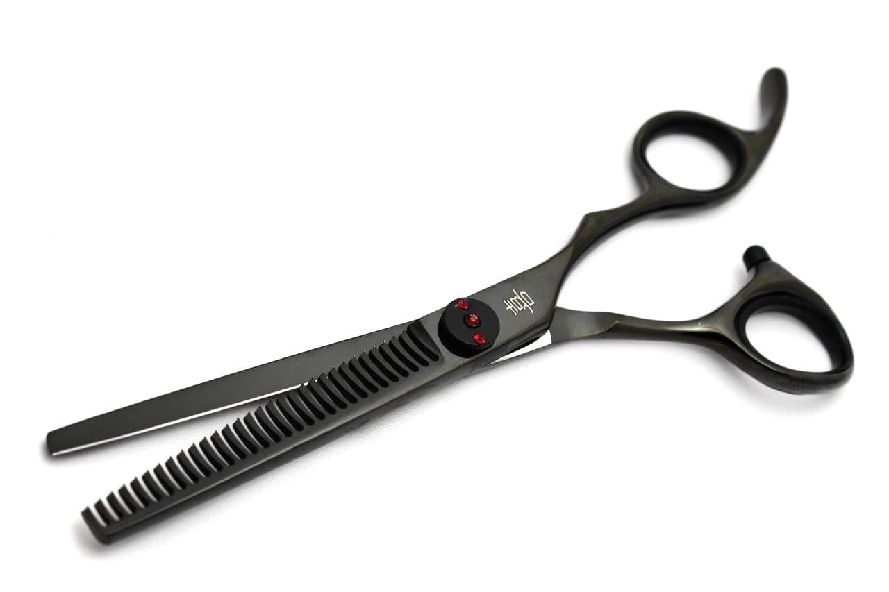 yoi Hairdressing Scissors Texturiser only Yoi Red Diamond