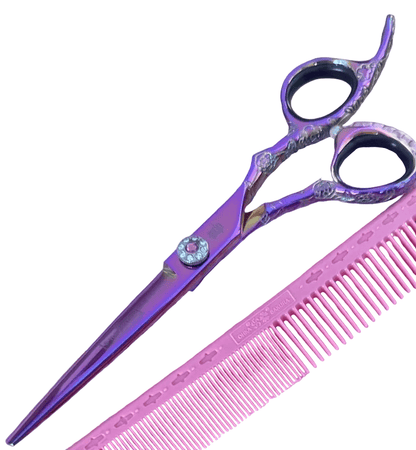Purple tattoo Jewel Set or  Scissor
