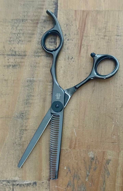 yoiscissors.co.uk Hairdressing Scissors 30 Tooth Texturiser Yoi Dark Knight
