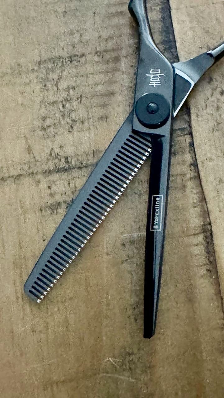 yoiscissors.co.uk Hairdressing Scissors 40 Tooth Texturiser Yoi Dark Knight