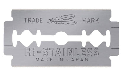 yoiscissors Hair Texturising Razors and Blades Classic Double Sided Feather Shaving Razor Blades