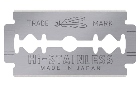 yoiscissors Hair Texturising Razors and Blades Classic Double Sided Feather Shaving Razor Blades