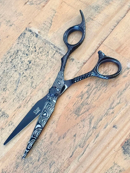 yoiscissors Hairdressing Scissors 5.75 scissor only Cussi Swirl