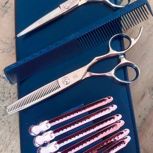 Yoiscissors Hairdressing Scissors Set 6” Yoi CX Rose Gold Scissor or Set