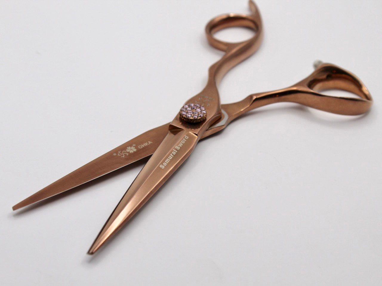 Ohka Scissors 6 Ohka Jewels Rose Gold