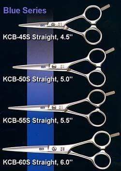 Kasho Hairdressing Scissors KASHO BLUE Series (straight)
