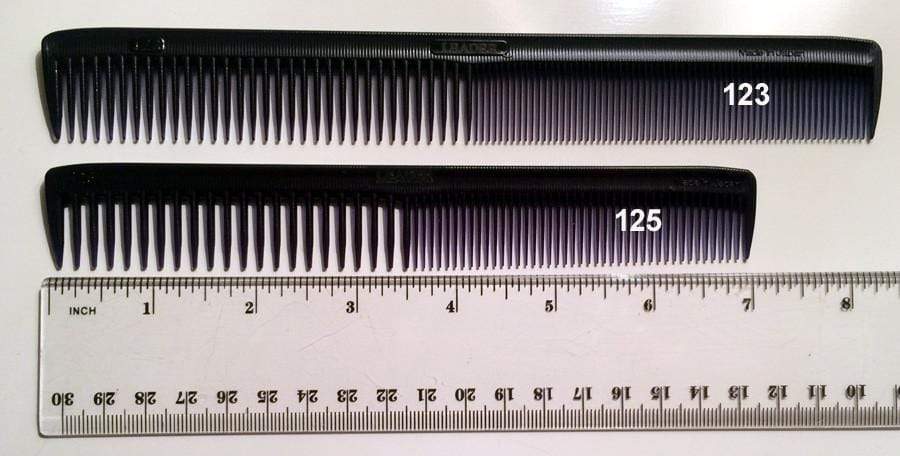 leader comb 123 / Blue Black Leader Cutting Combs