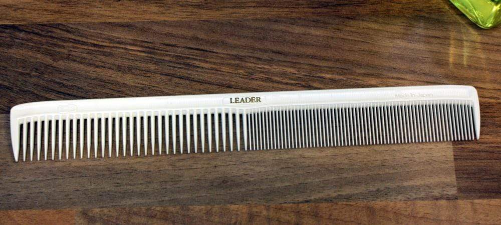 leader comb 125 / White Leader Cutting Combs