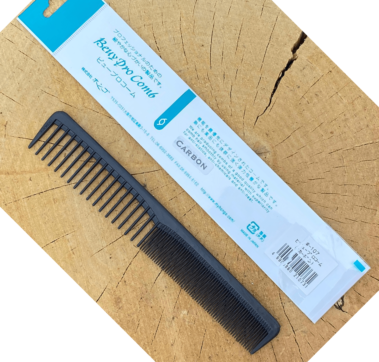 leader comb Black 107 Beuy Cutting Combs