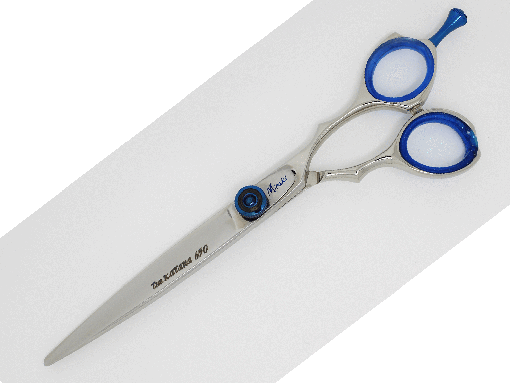 miraki Hairdressing Scissors 6.5Blue Miraki Katana