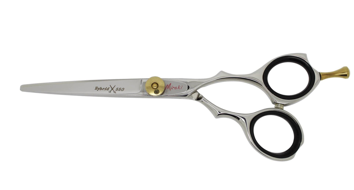 miraki Hairdressing Scissors Miraki Crystal Hybrid X Scissor