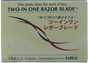 n/a Hair Texturising Razors and Blades Two in one Razor Blades