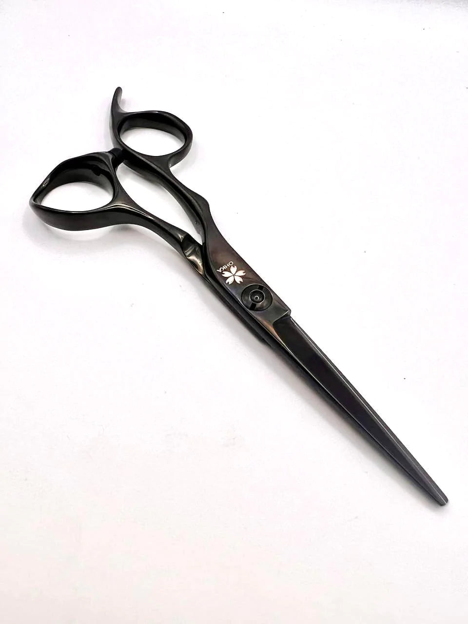 ohka Scissors 6 OHKA Black Gloss Scissors Left Handed