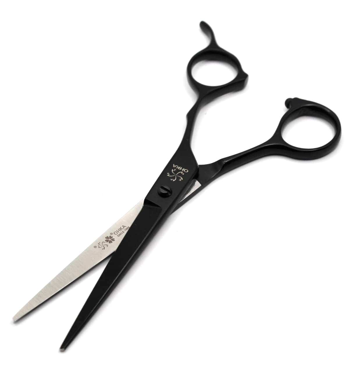 Sakura Scissors 5.5 OHKA Matt Black Slims ( Offset)