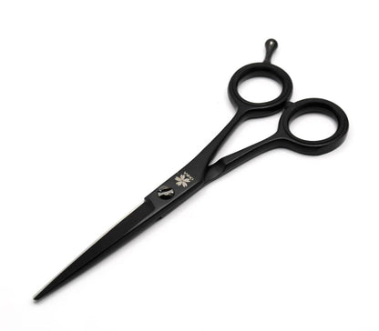 Sakura Scissors 6 OHKA Matt Black Slims ( Straight)
