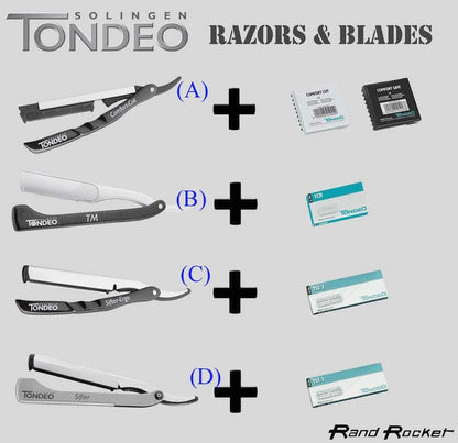 Tondeo Razors and Accessories Tondeo Razors