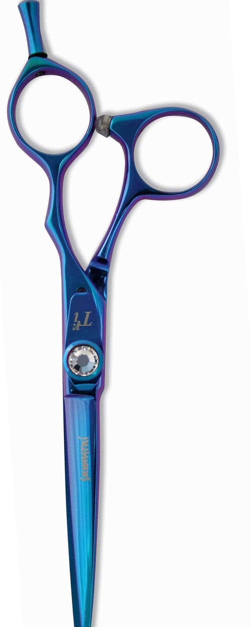 tri Hairdressing Scissors 5 / Blue Samurai Titanium