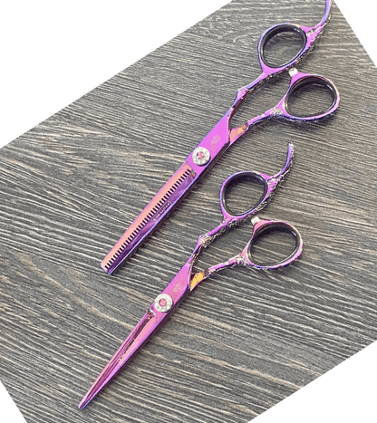 Purple scissors online