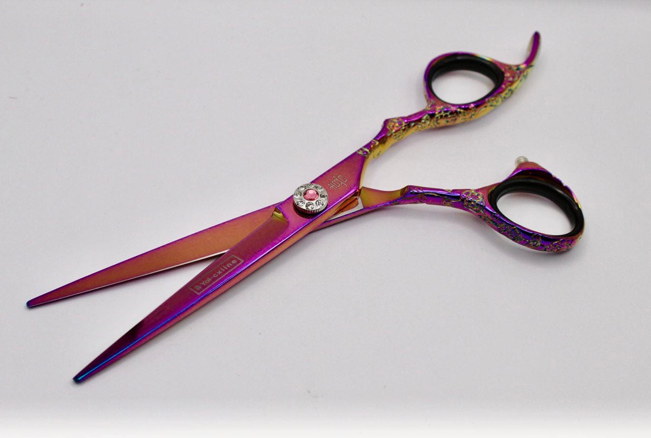 yoi Scissor Sets Purple tattoo Jewel scissor set 5.5 - 6 inch