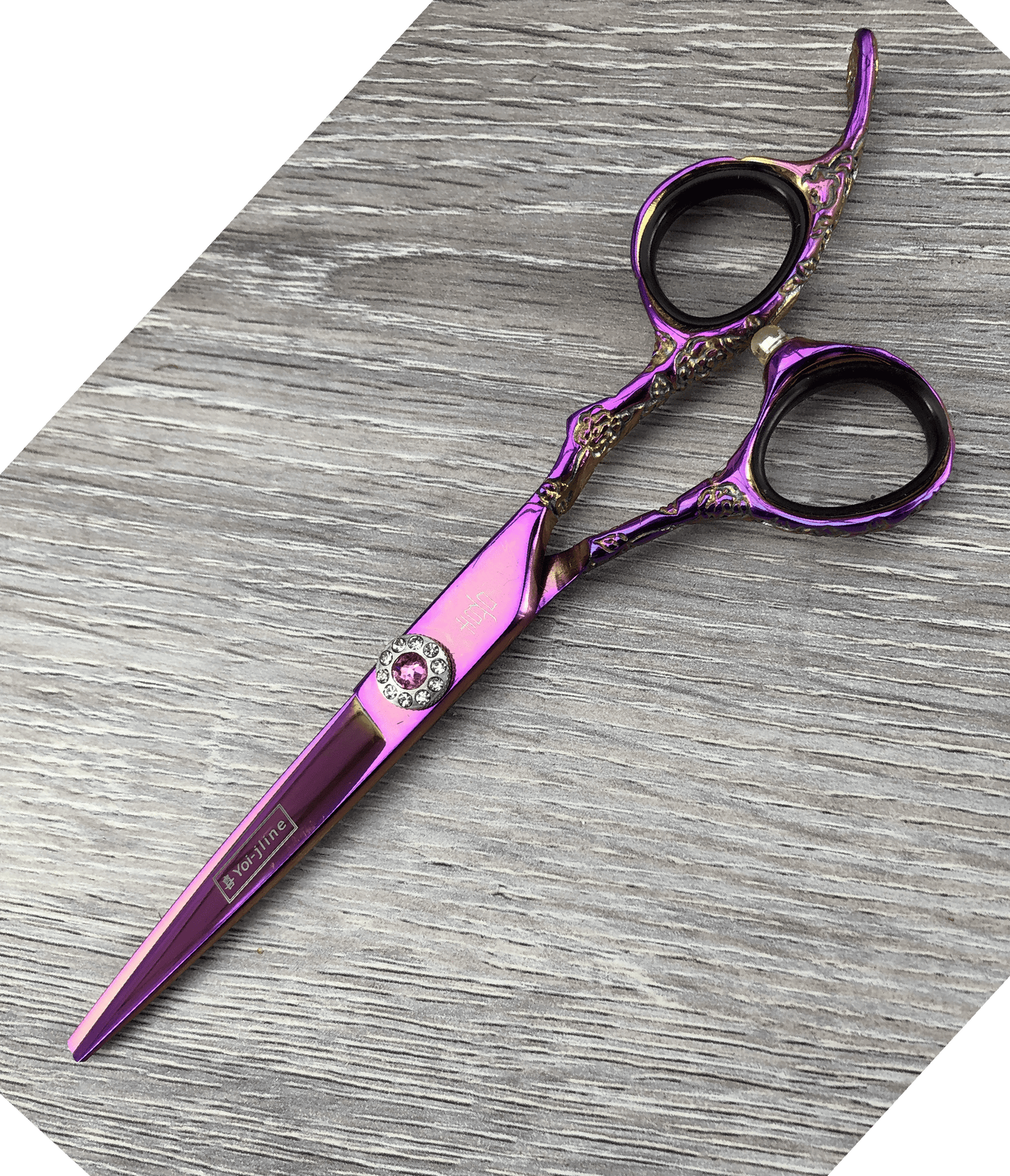yoi Texturising Scissors 6 Purple tattoo Jewel texturizing scissor