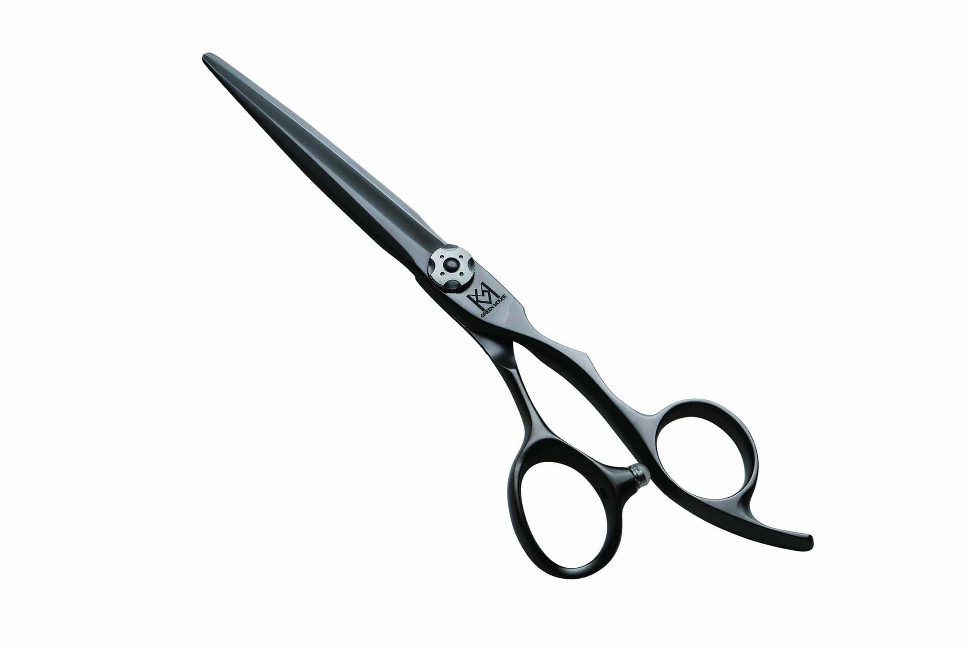 yoiscissors.co.uk Hairdressing Scissors Black / 5.5 / Right Green Mouse Matt