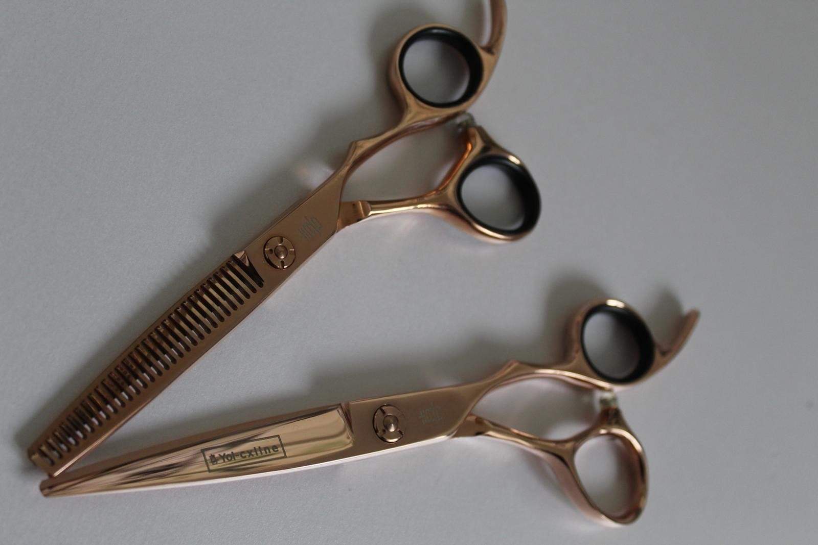 Yoiscissors Hairdressing Scissors Yoi CX Rose Gold